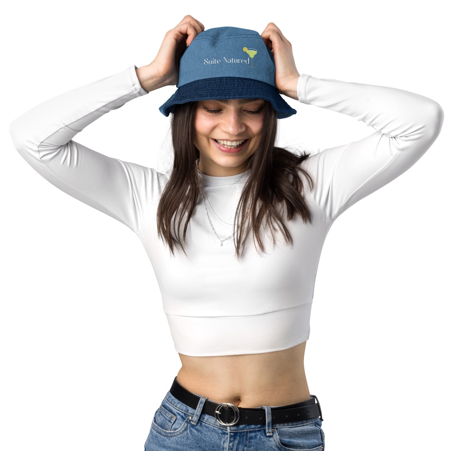 Suite Natured Denim Bucket Hat