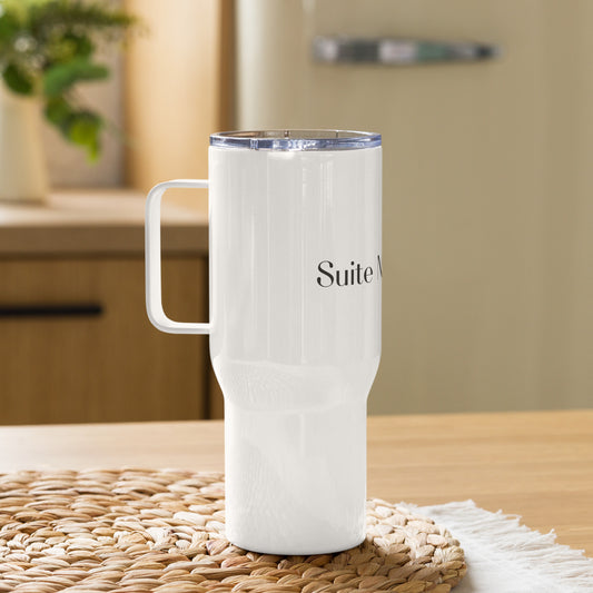 Suite Natured Travel Mug With A Handle