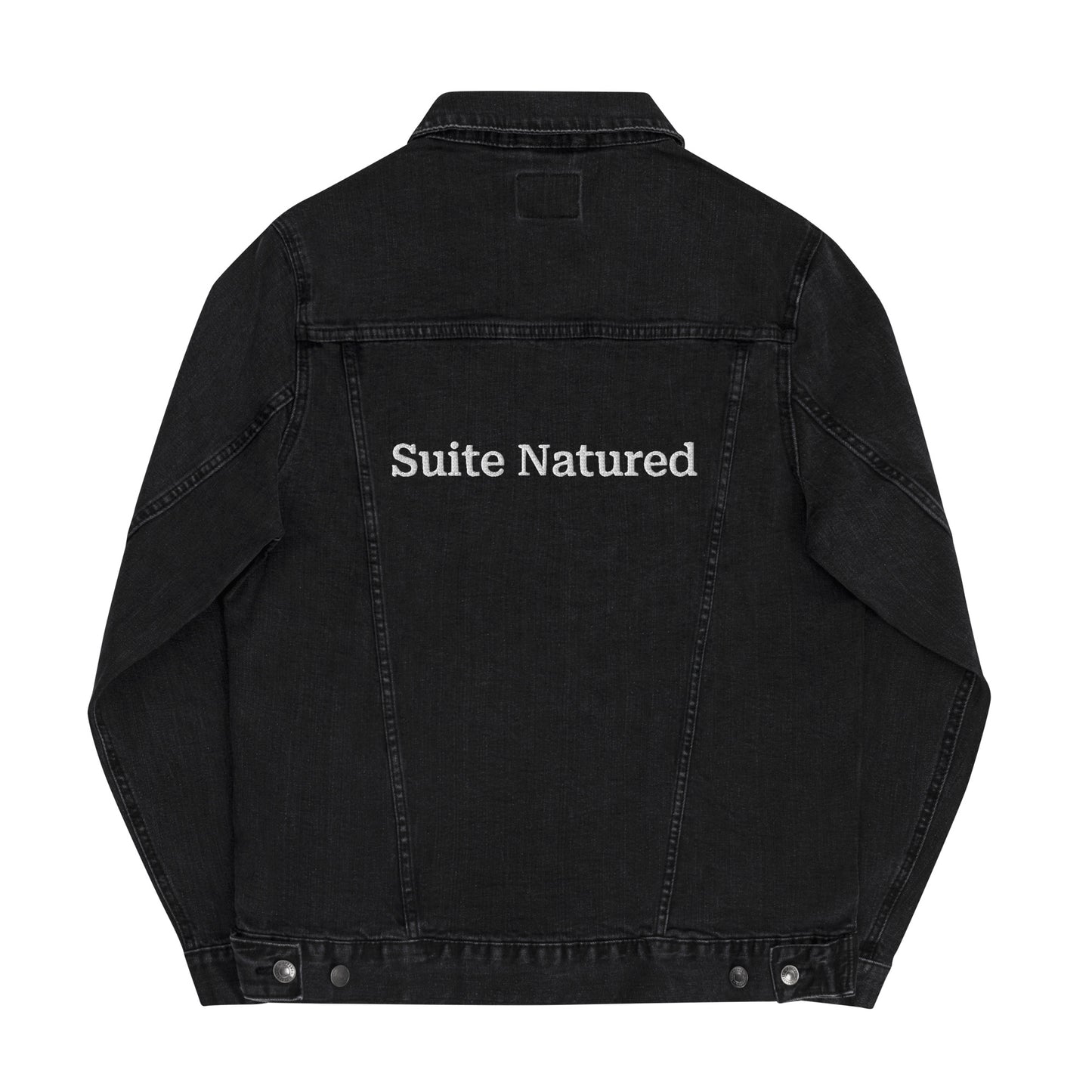 Suite Natured Logo Unisex denim jacket