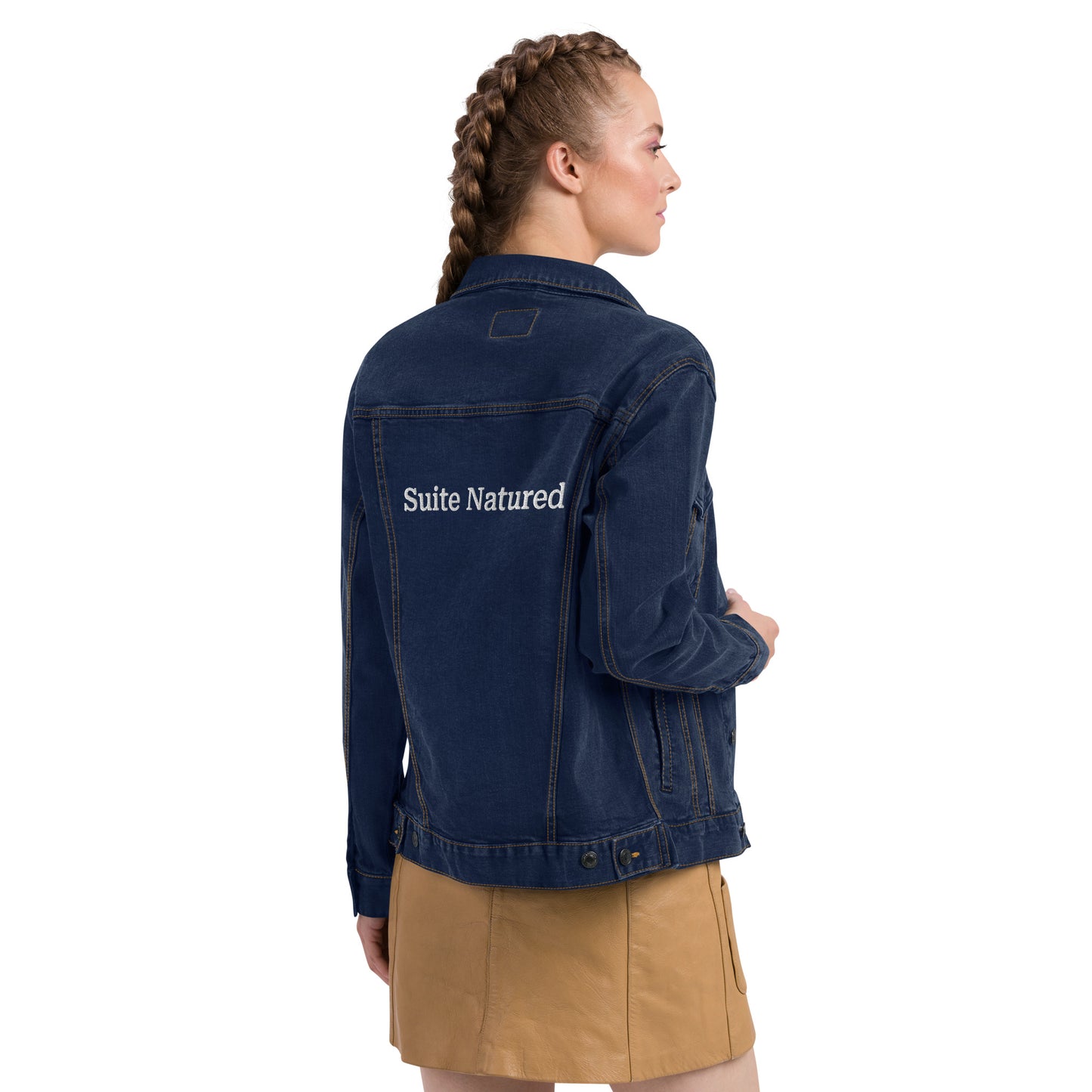 Suite Natured Logo Unisex denim jacket