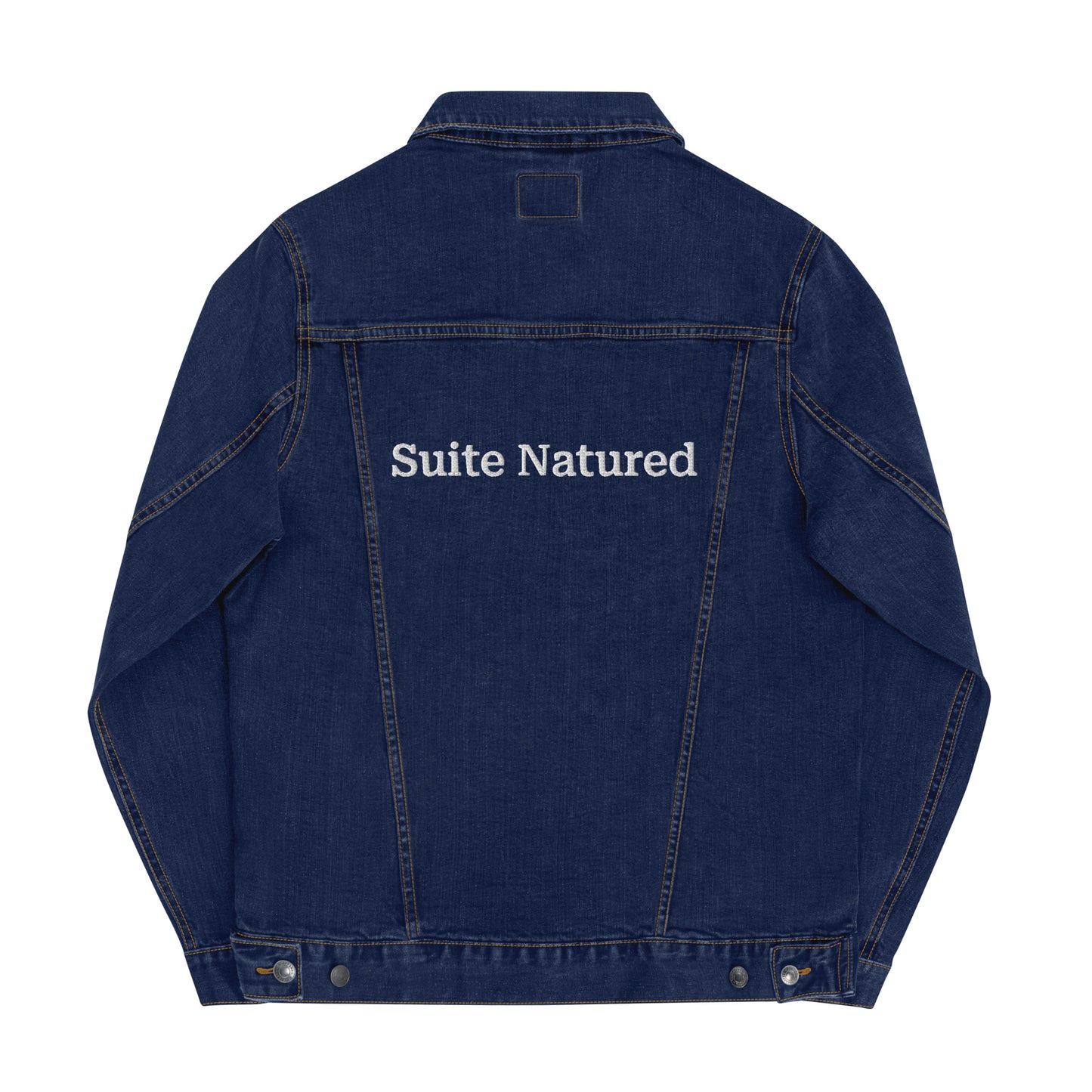 Suite Natured Logo Unisex denim jacket