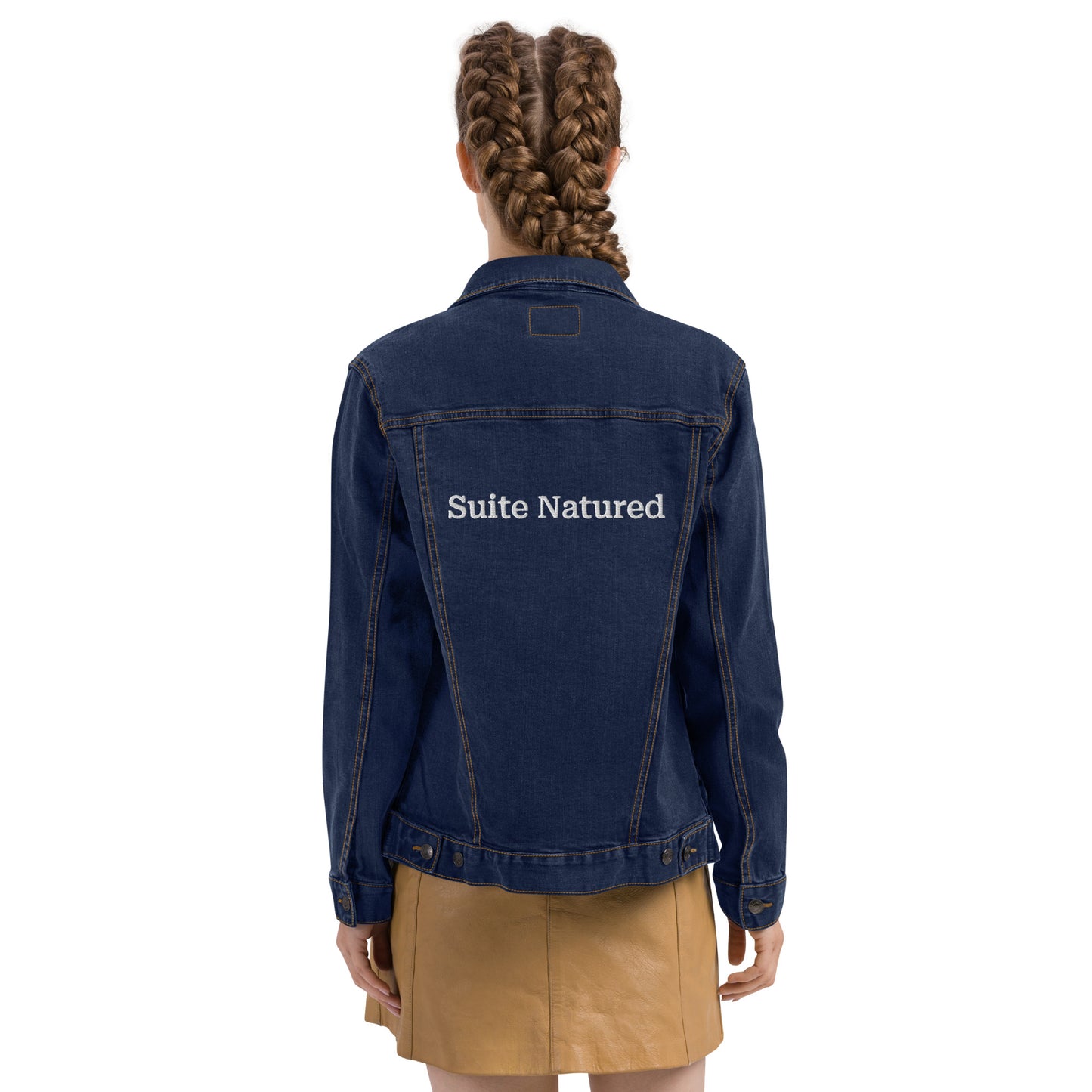 Suite Natured Logo Unisex denim jacket