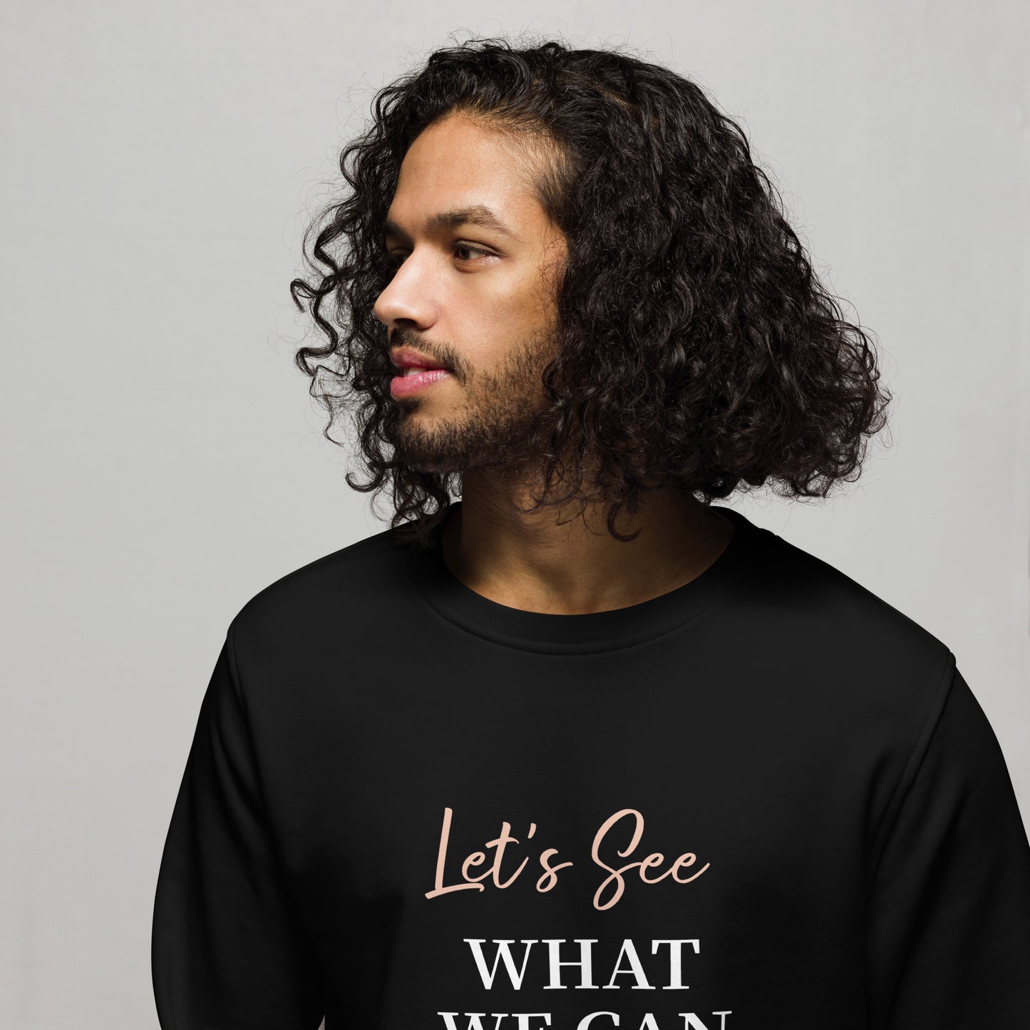 Catchphrase Collection - Let's See What We Can Sea - Unisex Organic Sweatshirt