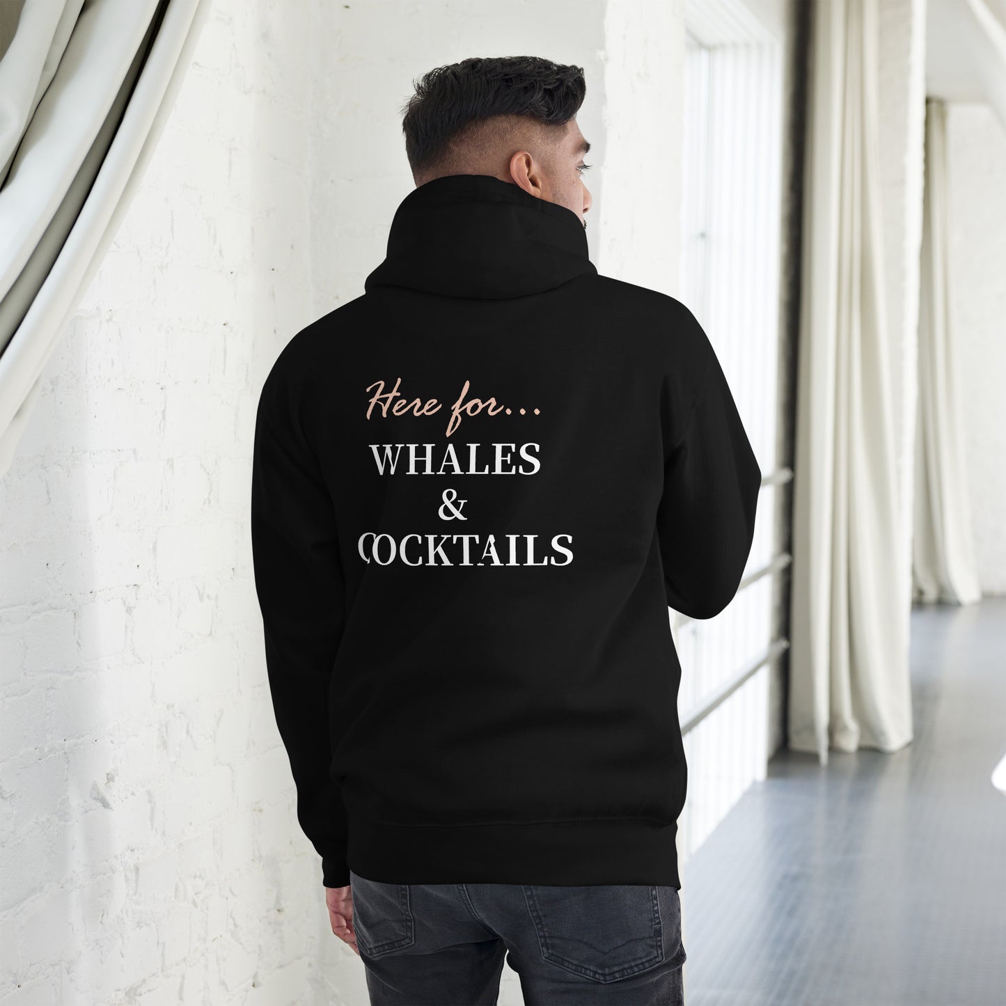 Alaska Collection - Whales & Cocktails Hoodie