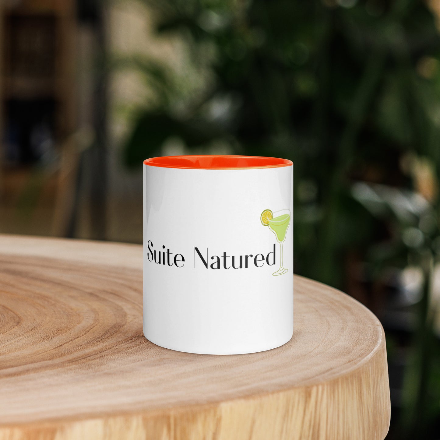 Suite Natured Logo Mug with Color Inside